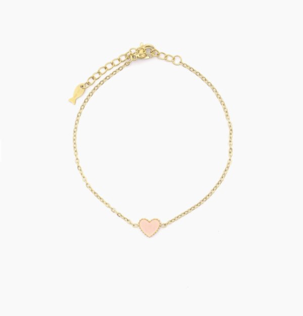 pulsera de acero inoxidable chapada en oro 14k